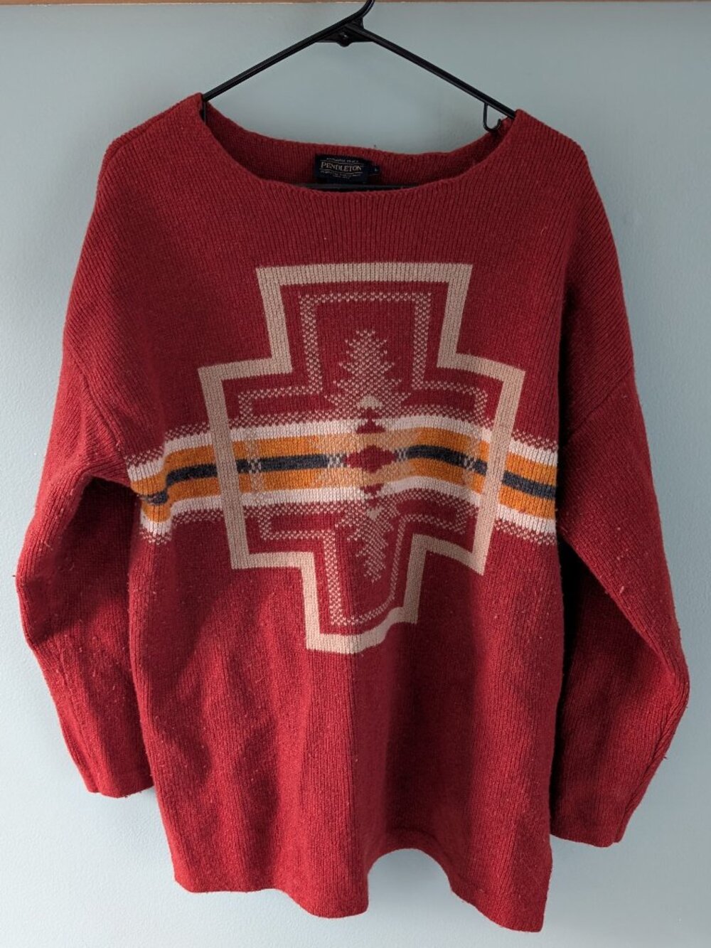 Large Pendleton Sweater